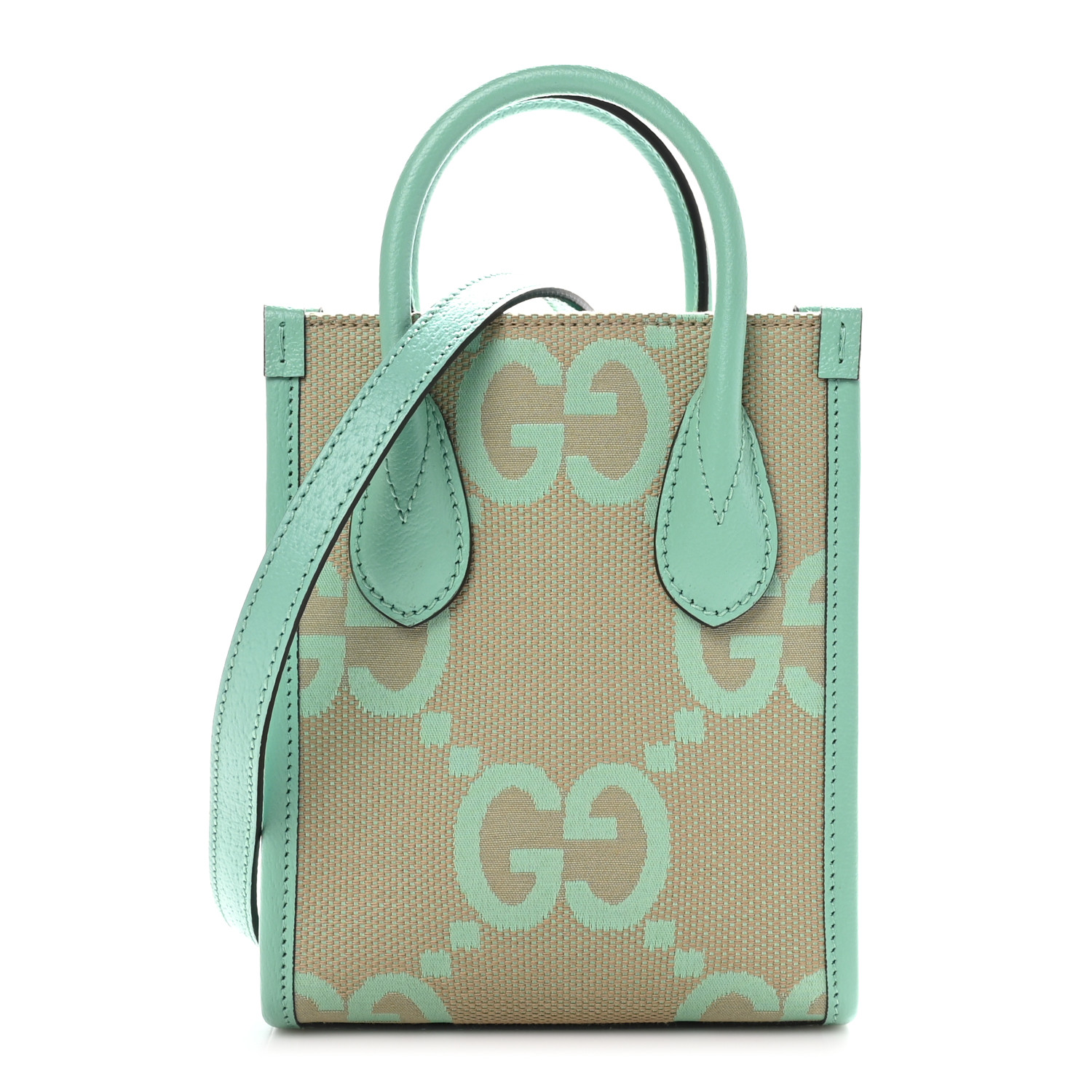 mint❁MINTGREEN　　GUCCI ベージュ GGパターン ポーチ ea92c2fa772e98f2c640b270d21740