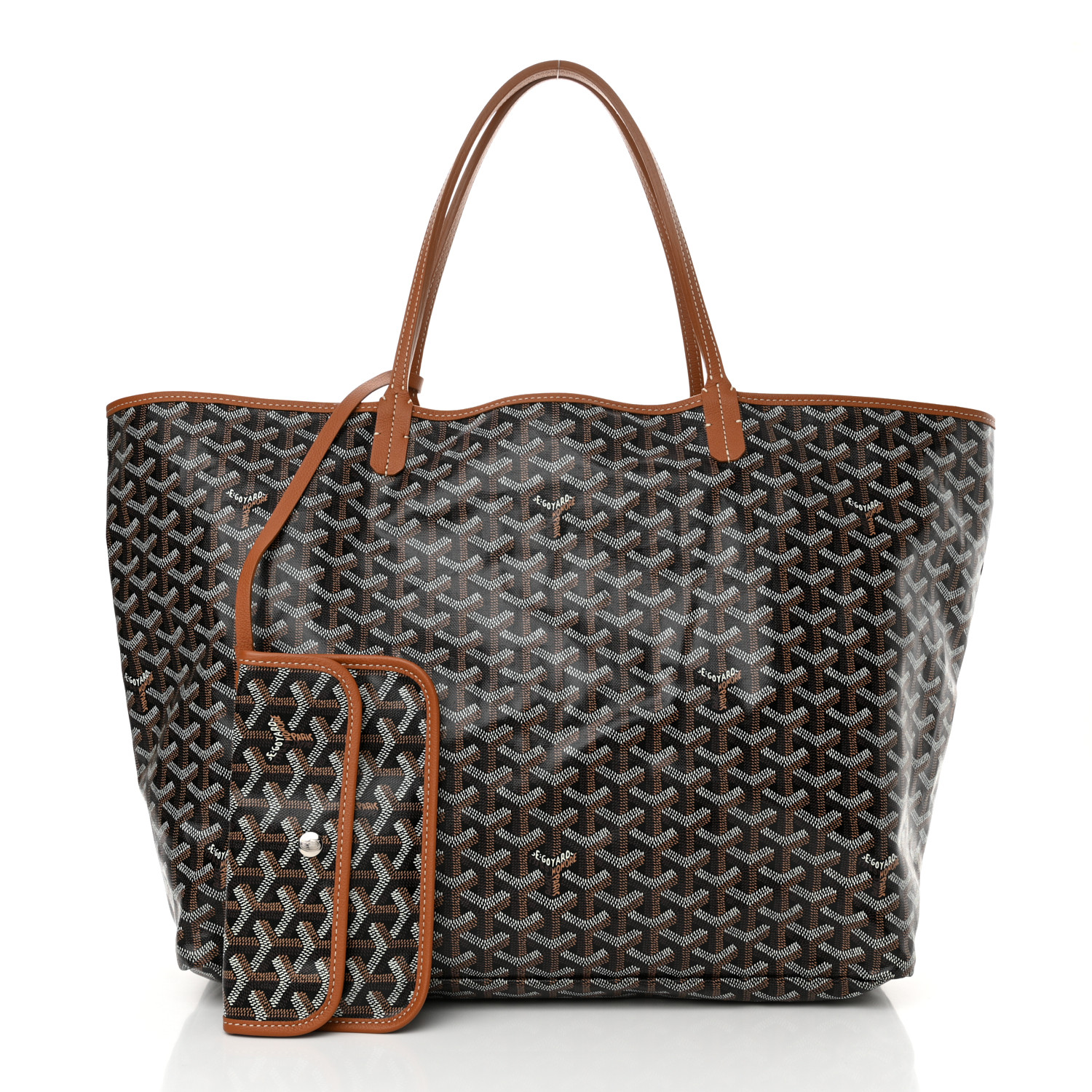 GOYARD Goyardine Saint Louis GM Black Gold 3