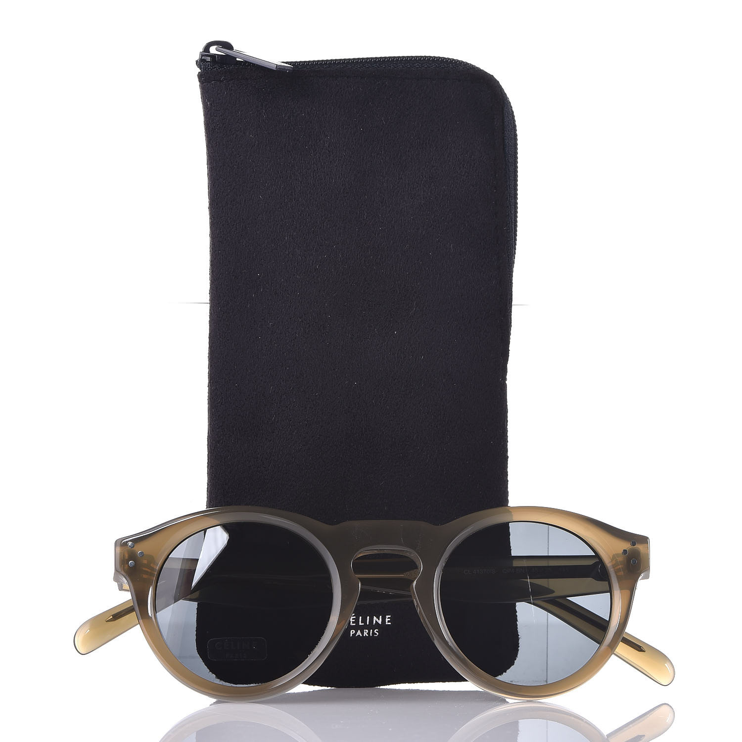 Celine CL 41370
 (フィービー期)
イエローサングラス CELINE Pretty Sunglasses CL 41370/S Havana 279888 | FASHIONPHILE