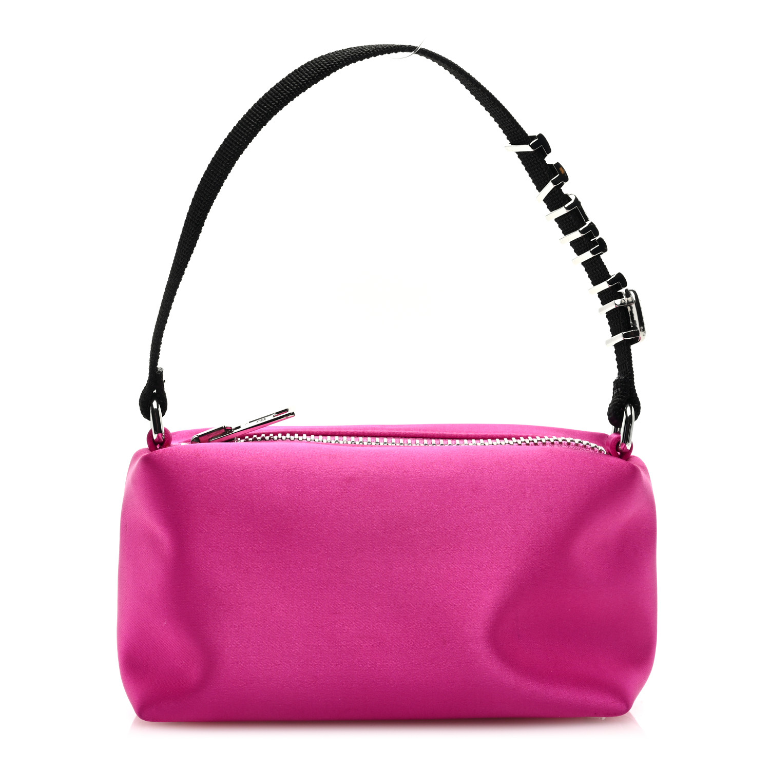 ショルダーバッグ・ポシェット ALEXANDER WANG Woman Shoulder bag Pink 20225T32M 680 ALEXANDER WANG Satin Crystal Heiress Pouch Lipstick Pink