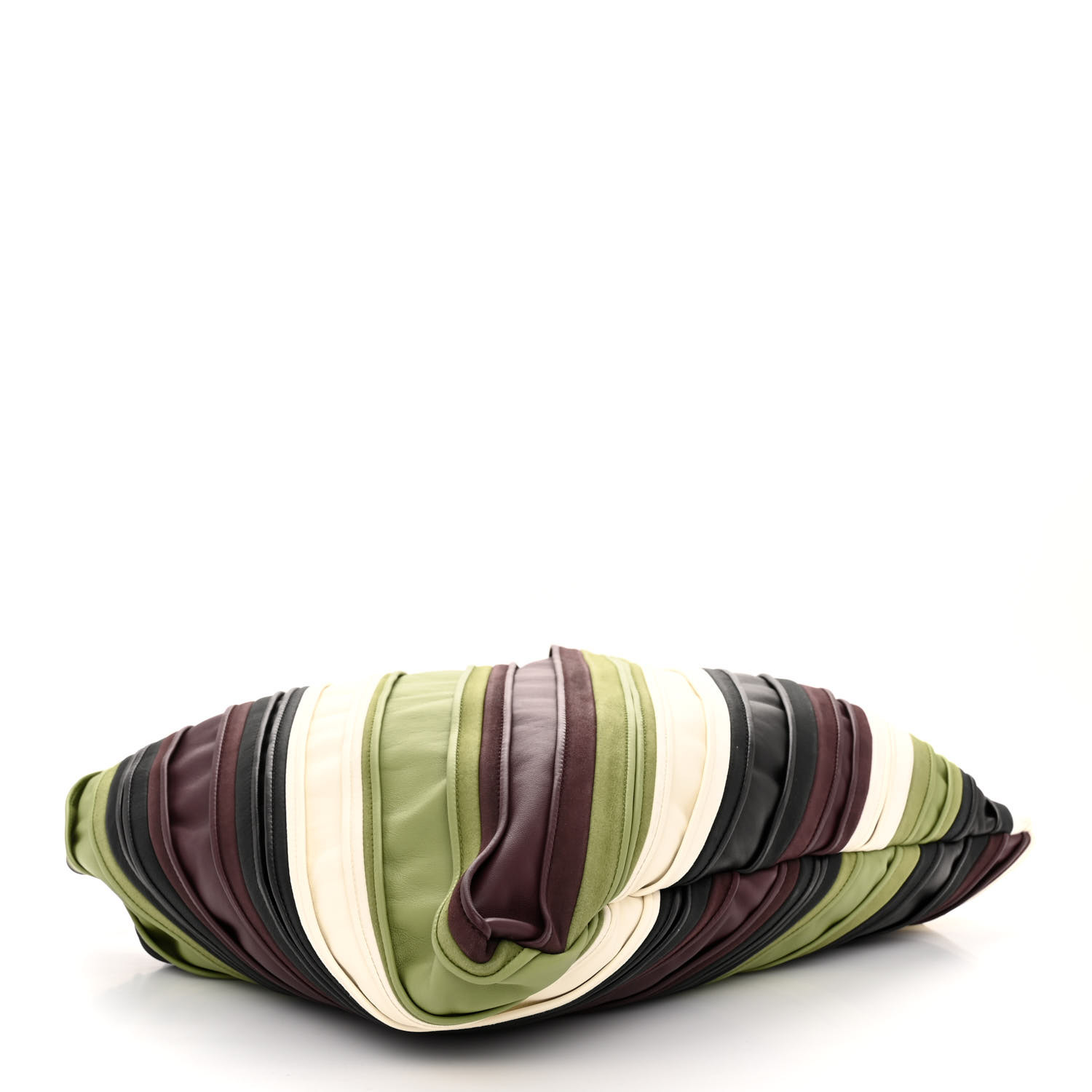 フィットネスシューズ BOTTEGA VENETA LARGE HOP BOTTEGA VENETA Calfskin Suede Striped Large Hop Black Matcha