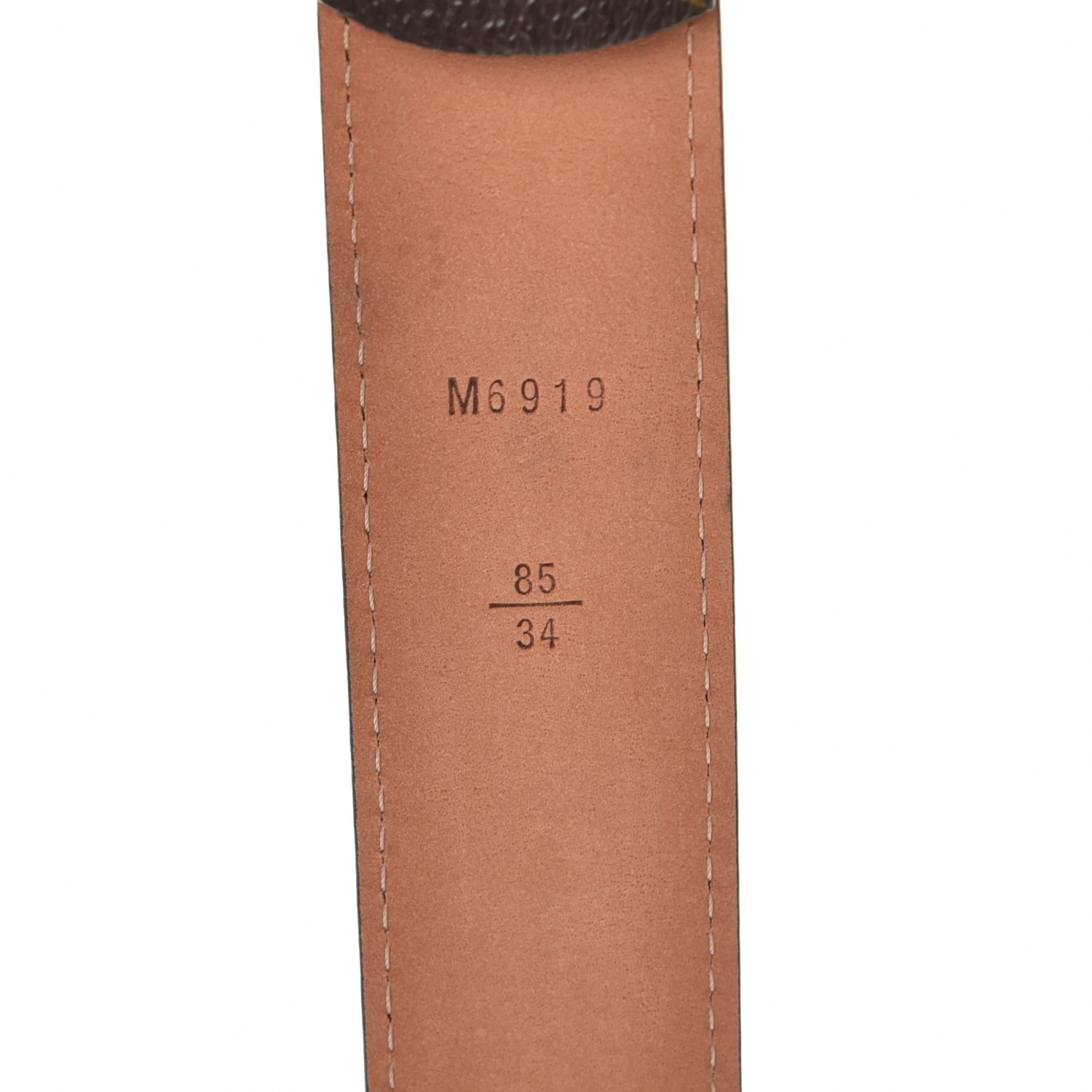 Louis Vuitton ベルト　85/34 LOUIS VUITTON Monogram Essential V Belt 85 34 707367