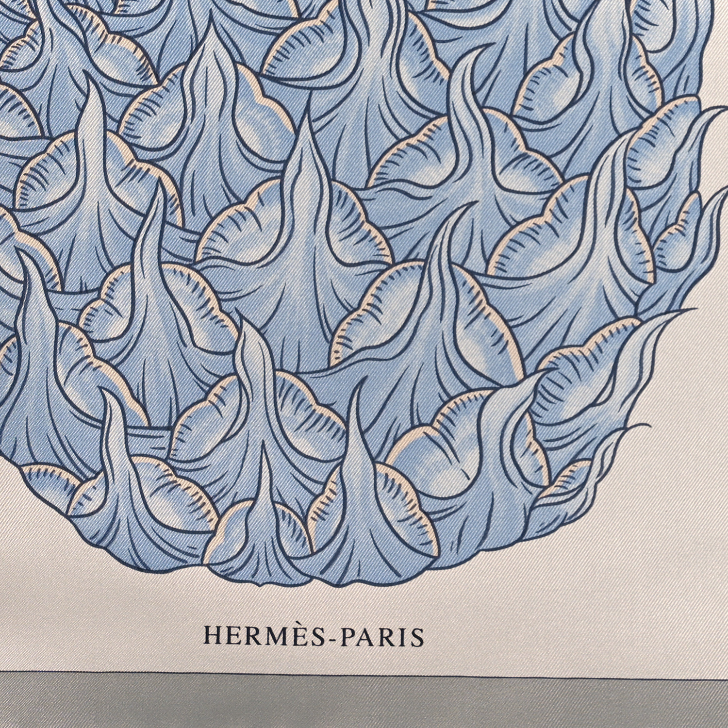 HERMES 貝殻デザイン スカーフ 楽天市場】未使用 エルメス HERMES カレ90 大判スカーフ