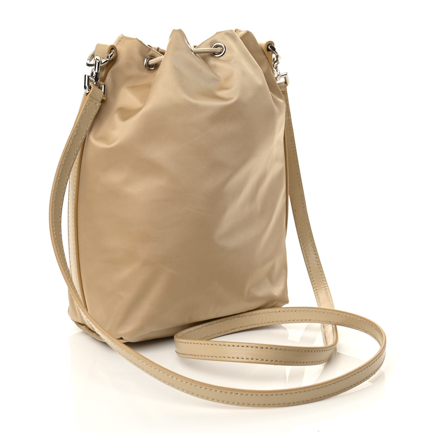 GIVENCHY Nylon Light 4G Bucket Bag Beige Cappuccino 1063803