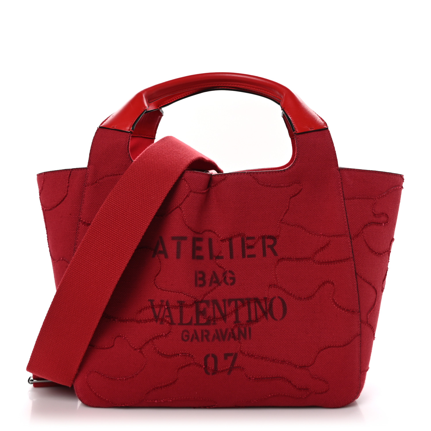 【VALENTINO】Atelier 07 Camouflage Edition トートバッグ Buy Valentino 07 Camouflage Edition Atelier Tote Bag 'White