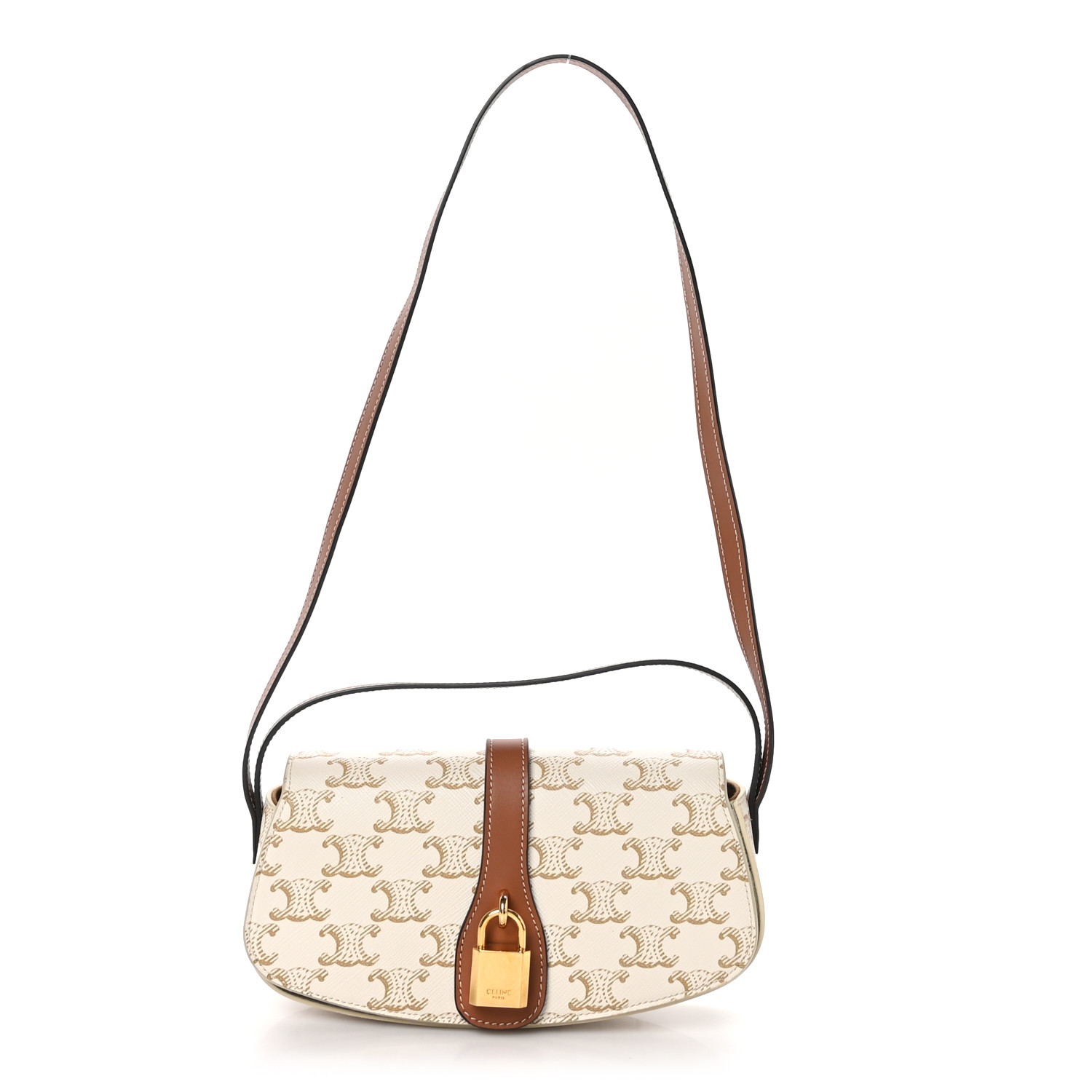 【CELINE】Celine clutch on starp Tabou【ランク:Ａ】 CELINE CLUTCH ON STRAP TABOU IN SMOOTH CALFSKIN TAN | eBay