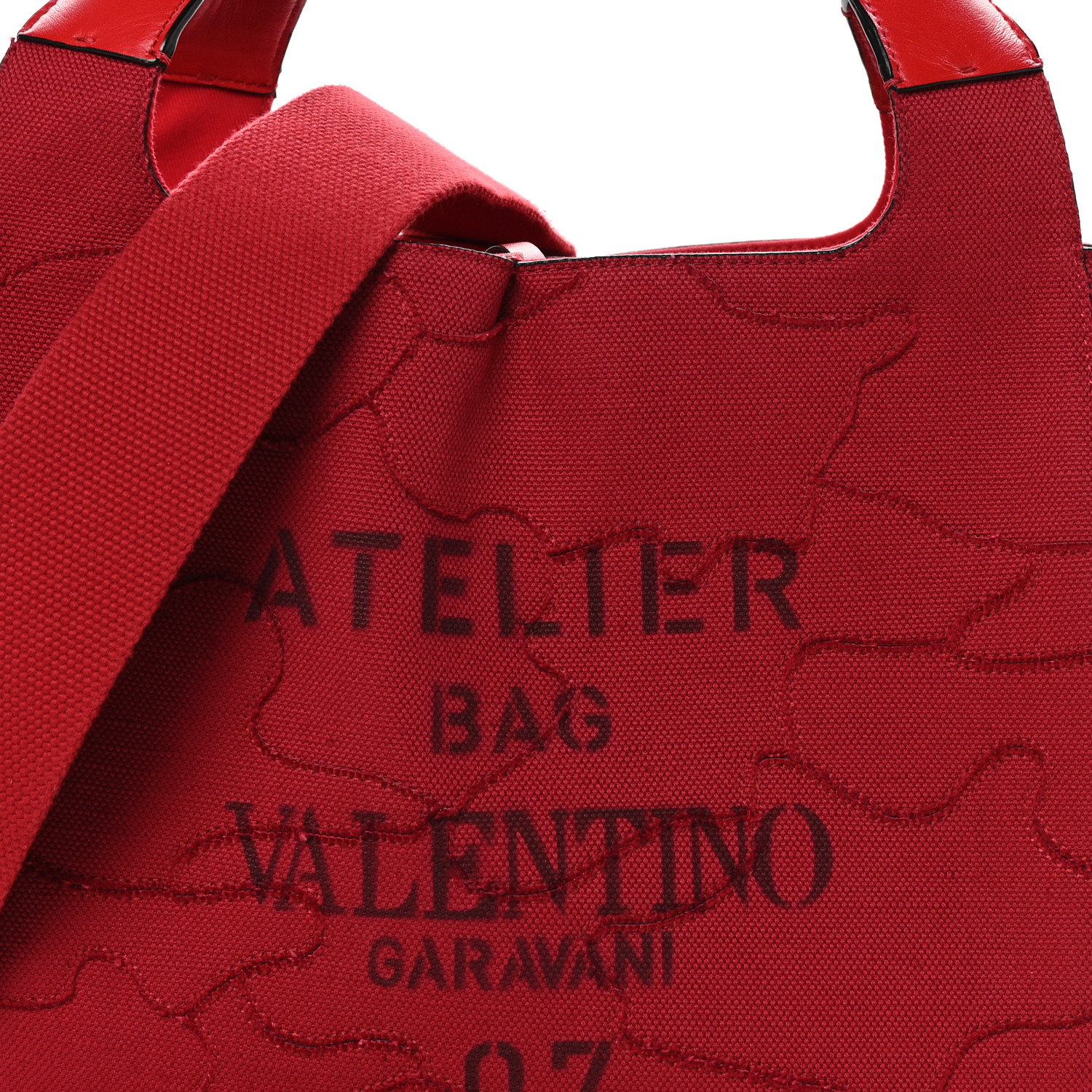 VALENTINO GARAVANI Canvas Atelier 07 Camouflage Edition