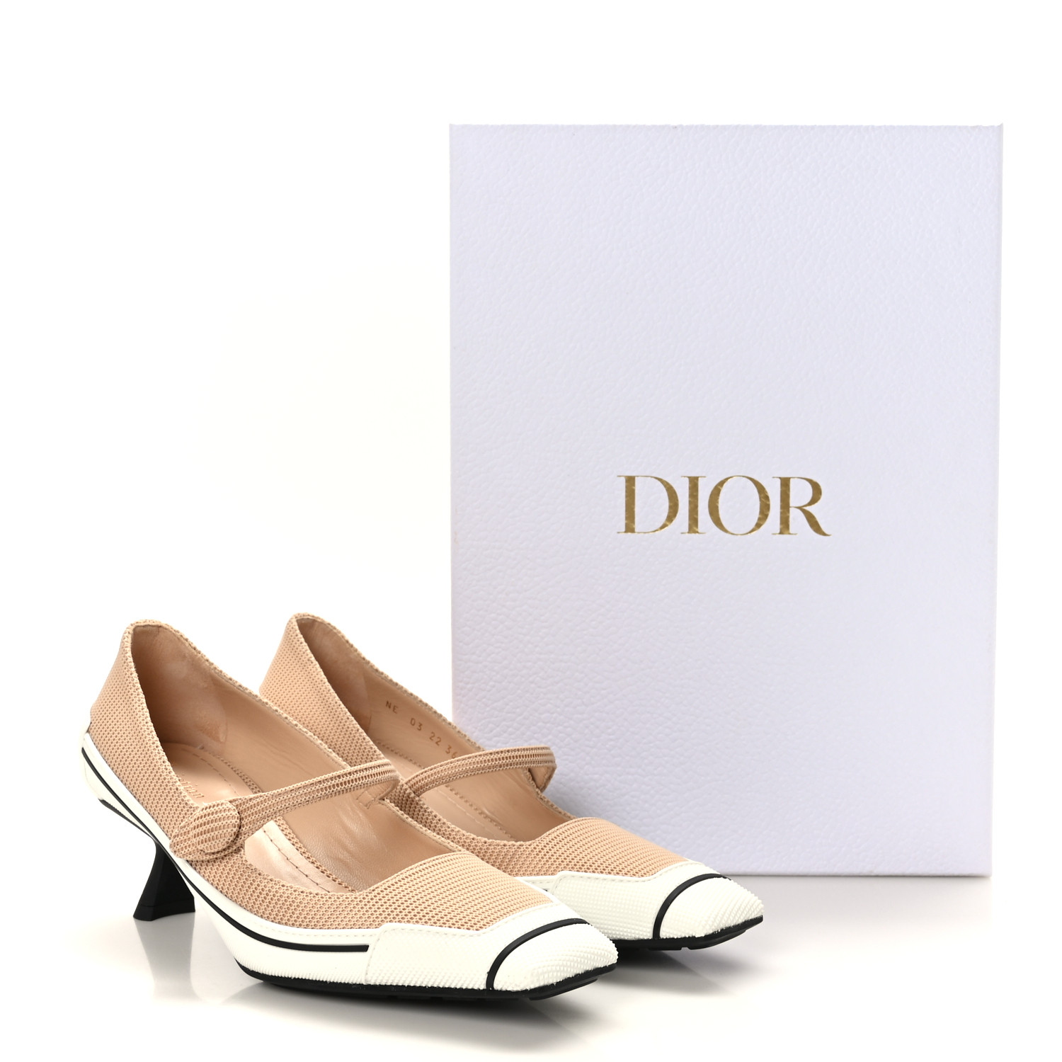 [CHRISTIAN DIOR]★D-Motion Pumps CHRISTIAN DIOR Technical Canvas Rubber D-Motion 55mm Pumps