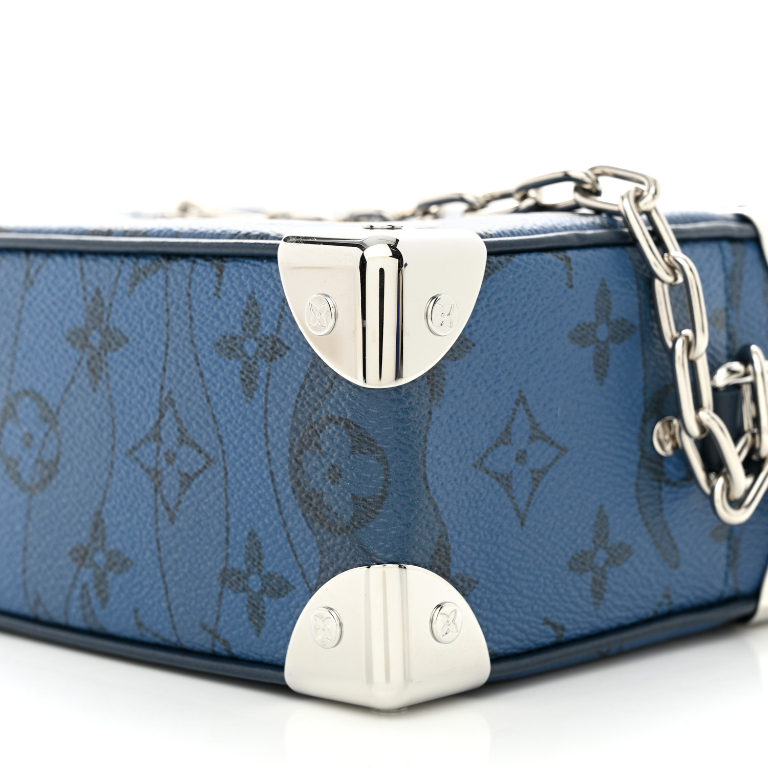 [nuuanu ] / ☆ Venti Bag / Blue Louis Vuitton Blue Cosmic Blossom Vinyl Pochette Accessoires