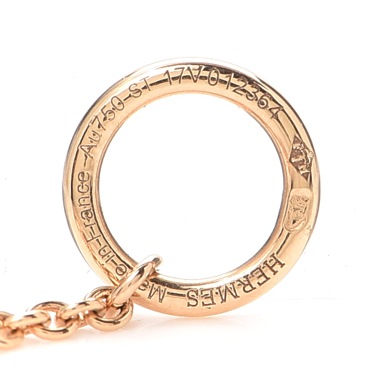 【HERMES】Rose Goldチェーン☆ペンダント Medaille Blason PM Medaille Blason pendant, small model | Hermès UAE
