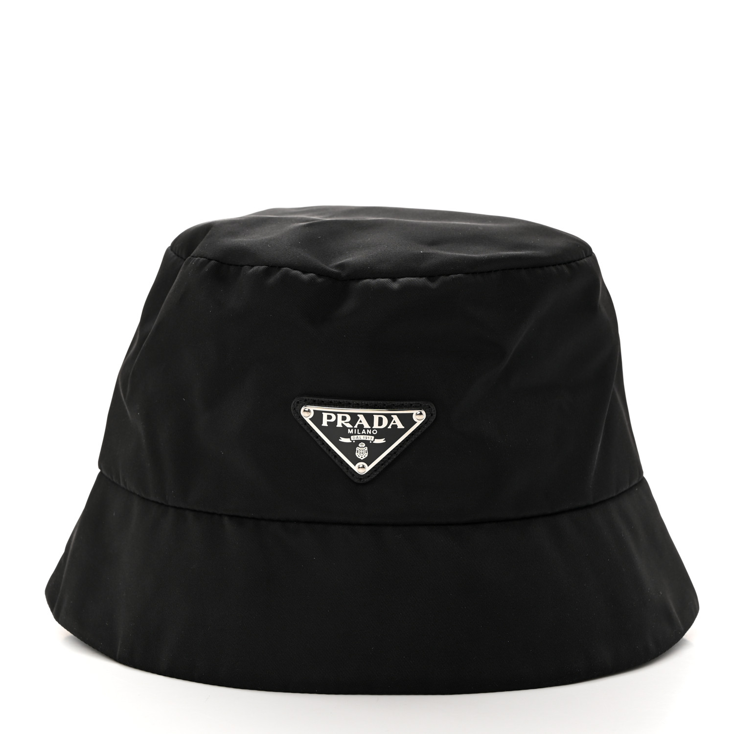 Prada Re-Nylon バケットハット 黒 アディダス コラボ PRADA X ADIDAS Re-Nylon Bucket Hat Black 1431310 | FASHIONPHILE
