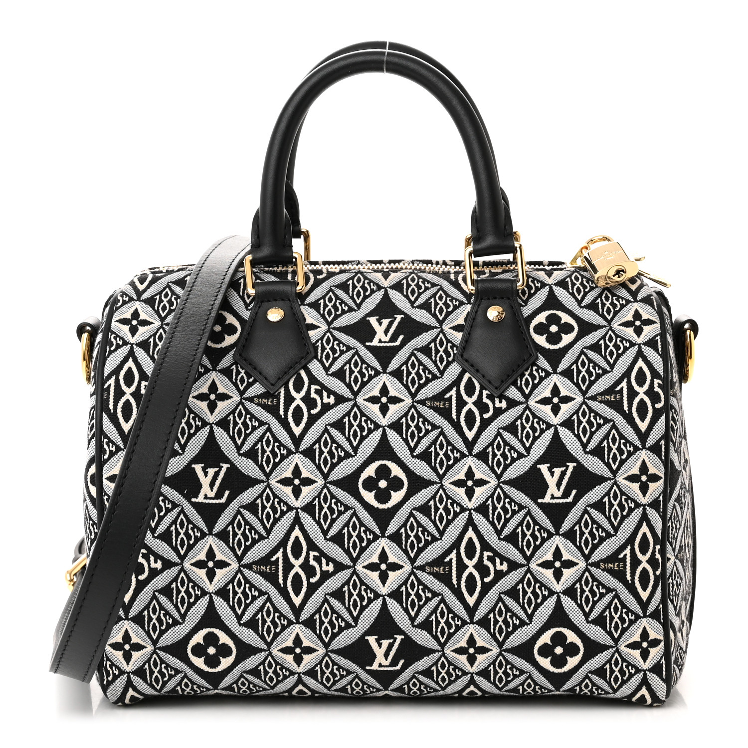 LOUIS VUITTON Jacquard Since 1854 Speedy Bandouliere 25