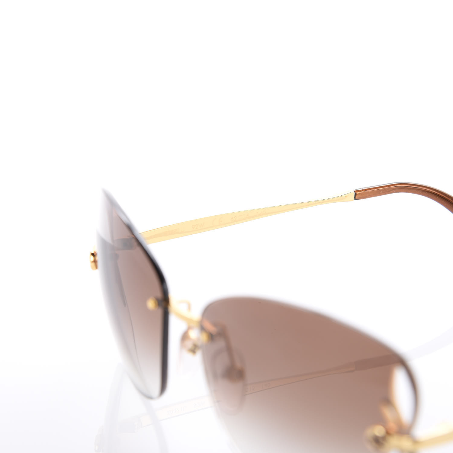 ラプンツェル✨♡LOUIS VUITTON トップス ブルー XL LOUIS VUITTON Lily Sunglasses Z0371U Brown Glitter 416140