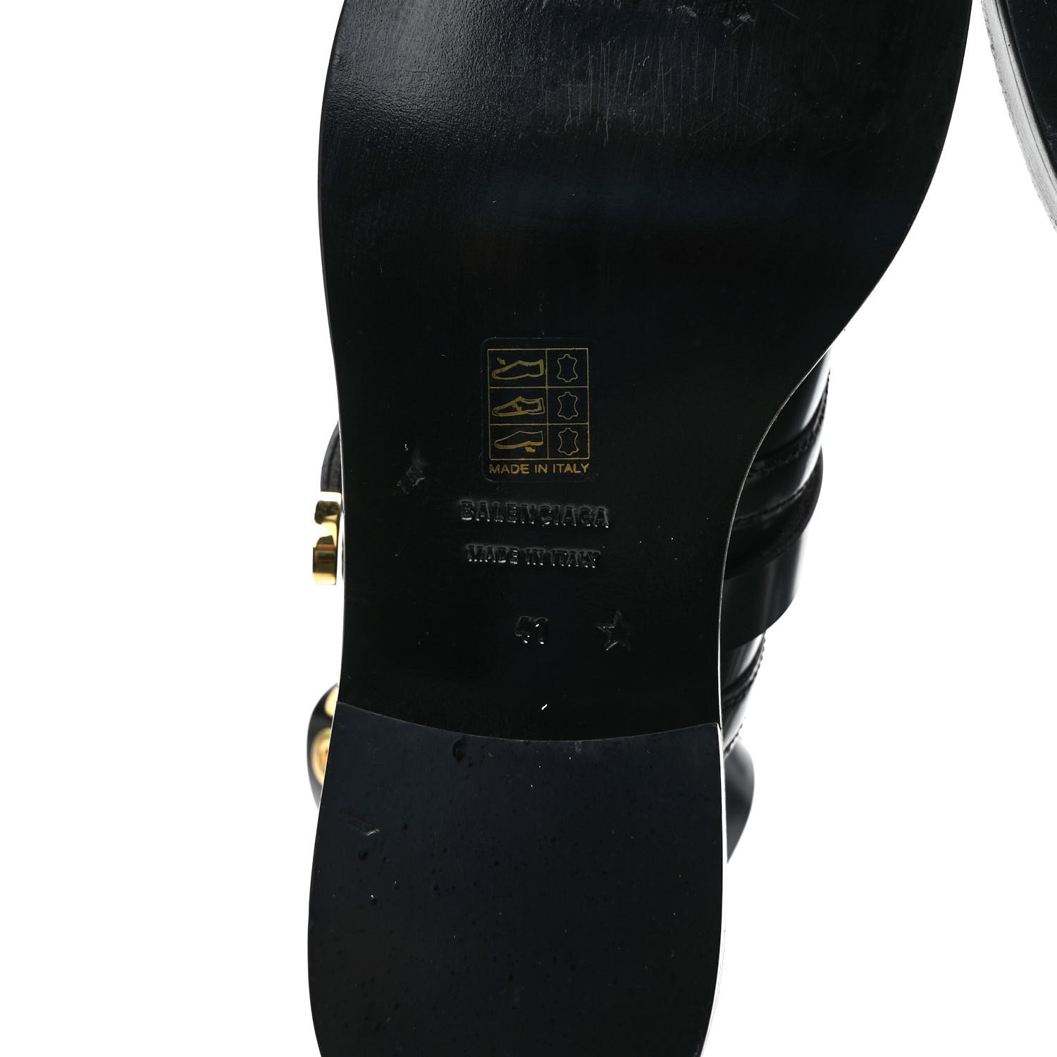 BALENCIAGA - バレンシアガ 617420/ TRACTOR BOOT サイドジップ