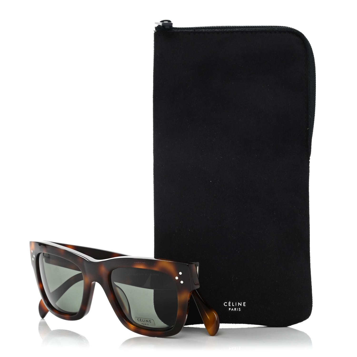 【celine】 CL 41732 ブラック サングラス CELINE Polarized Sunglasses CL 41732 Black 160540 | FASHIONPHILE