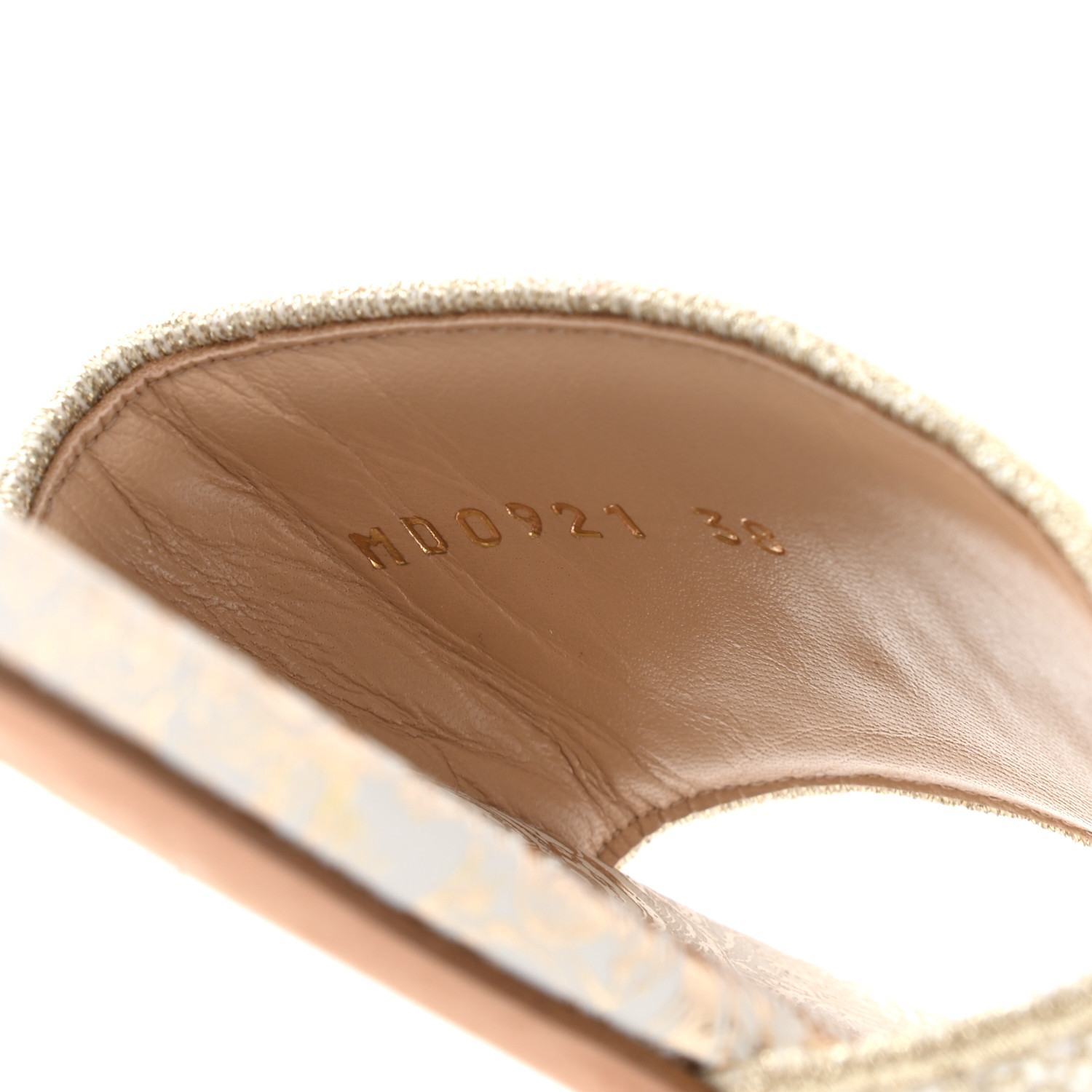Christian Dior ベージュ パール装飾 ミュールsale s-l400.jpg