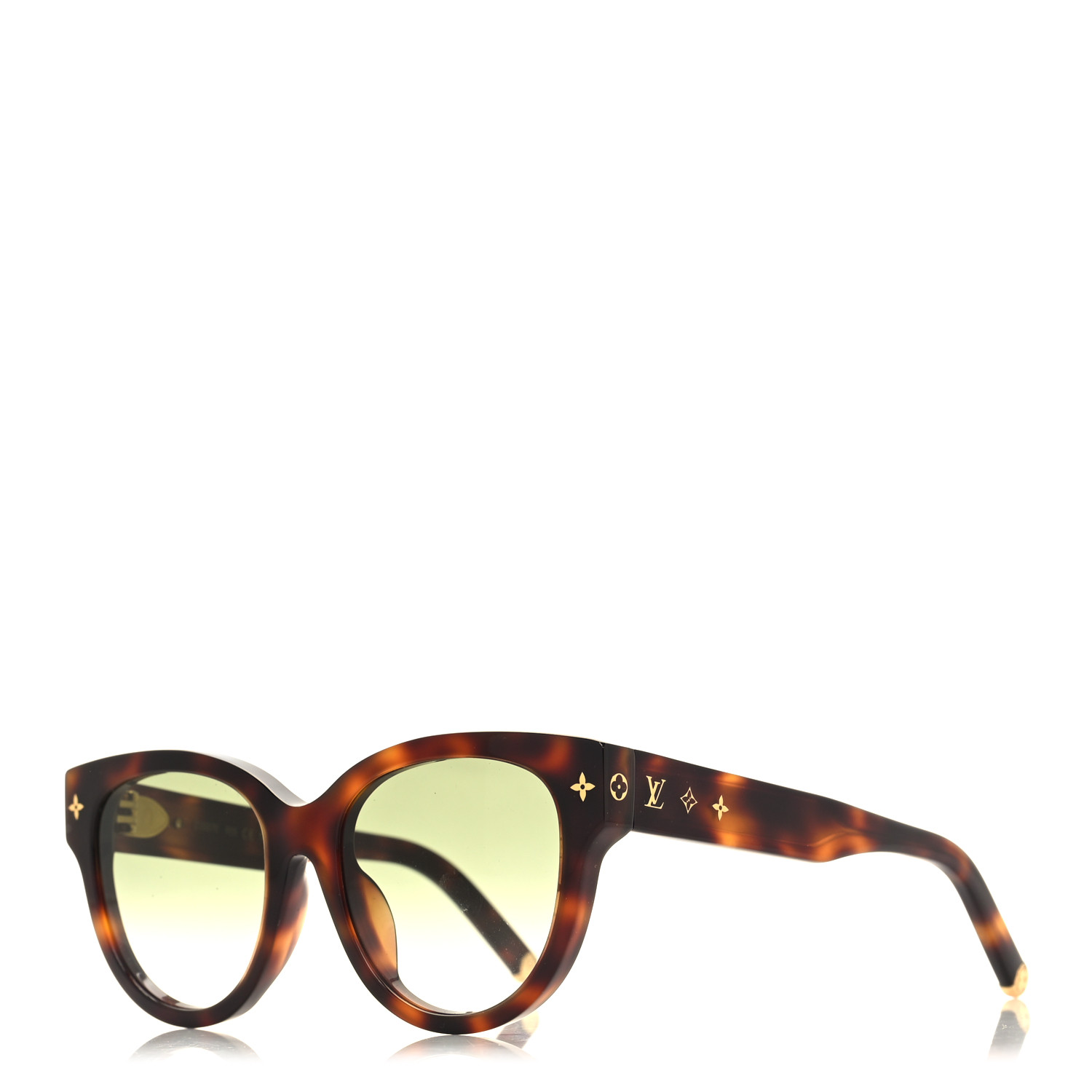 LOUIS VUITTON Acetate My Monogram Sunglasses Z1527E Tortoise 