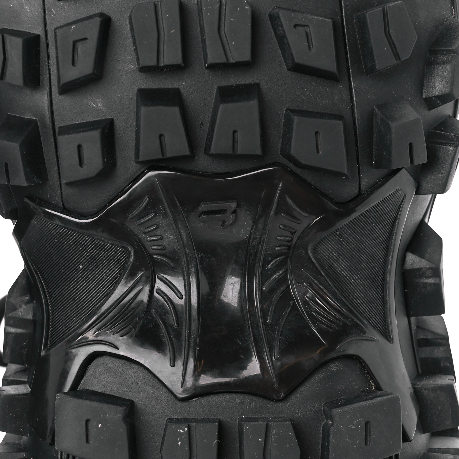 スニーカー BALENCIAGA BLACK NYLON AND MESH BOUNCER SNEAKERS Balenciaga Bouncer Nylon Mesh Platform Sneakers (Sneakers