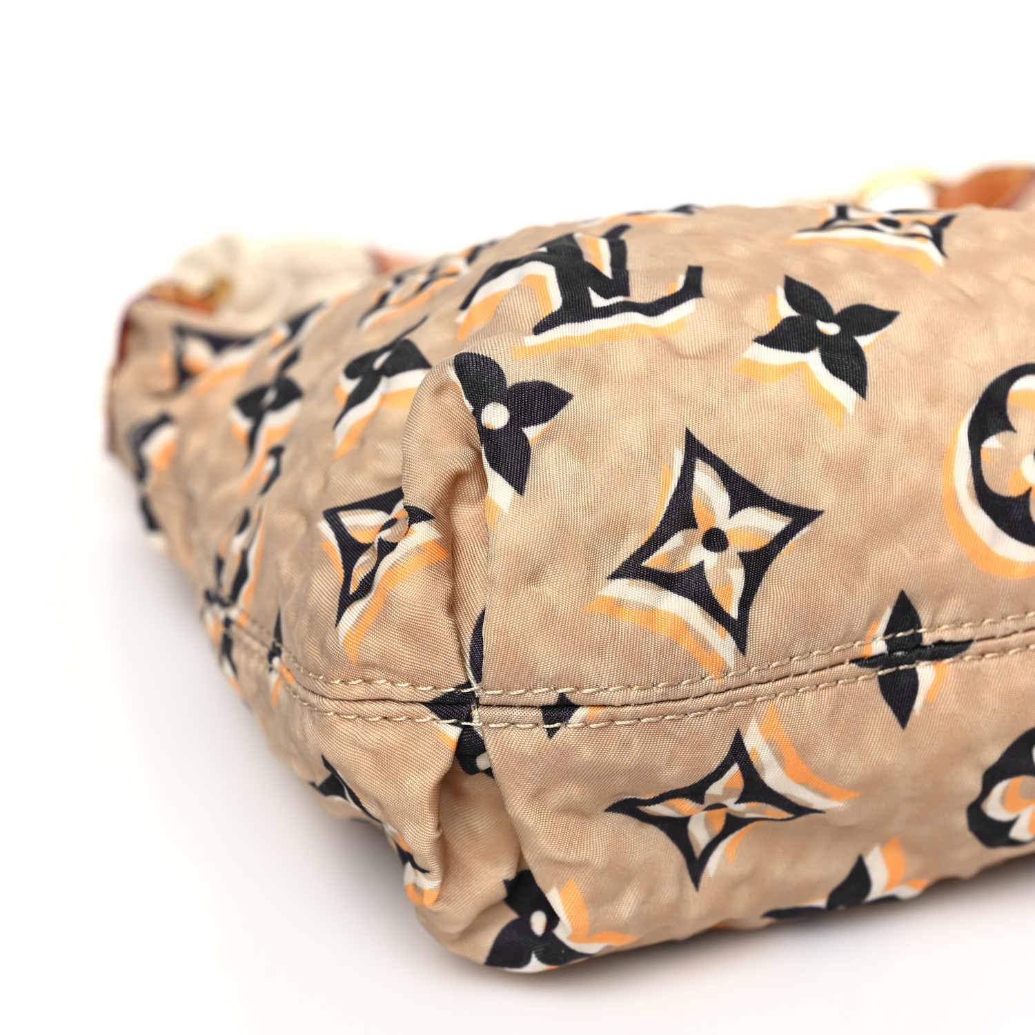 【希少】 LOUIS VUITTON LV Monogram Bulles MM バッグ ベージュ LOUIS VUITTON Nylon Monogram Cruise Bulles PM Beige 1398014