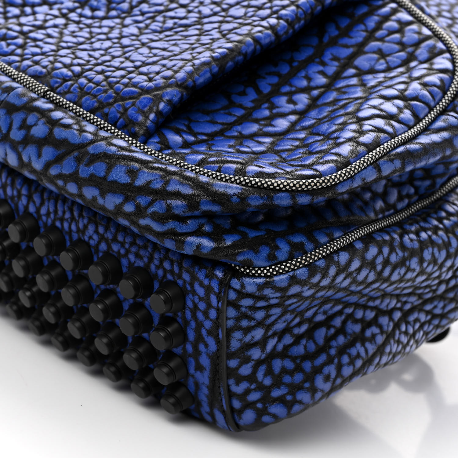 ALEXANDER WANG Pebbled Lambskin Dumbo Backpack Matte Black