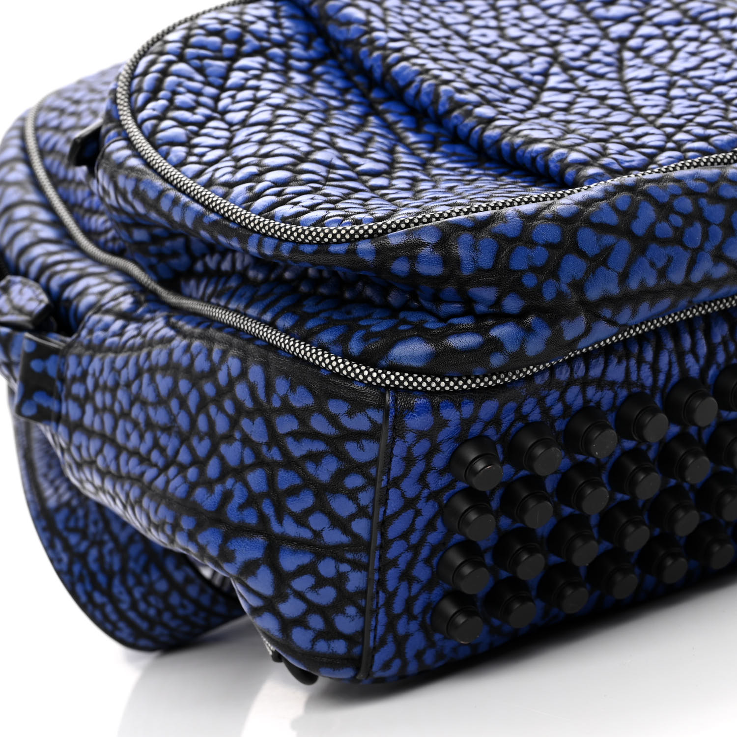 ALEXANDER WANG Pebbled Lambskin Dumbo Backpack Matte Black