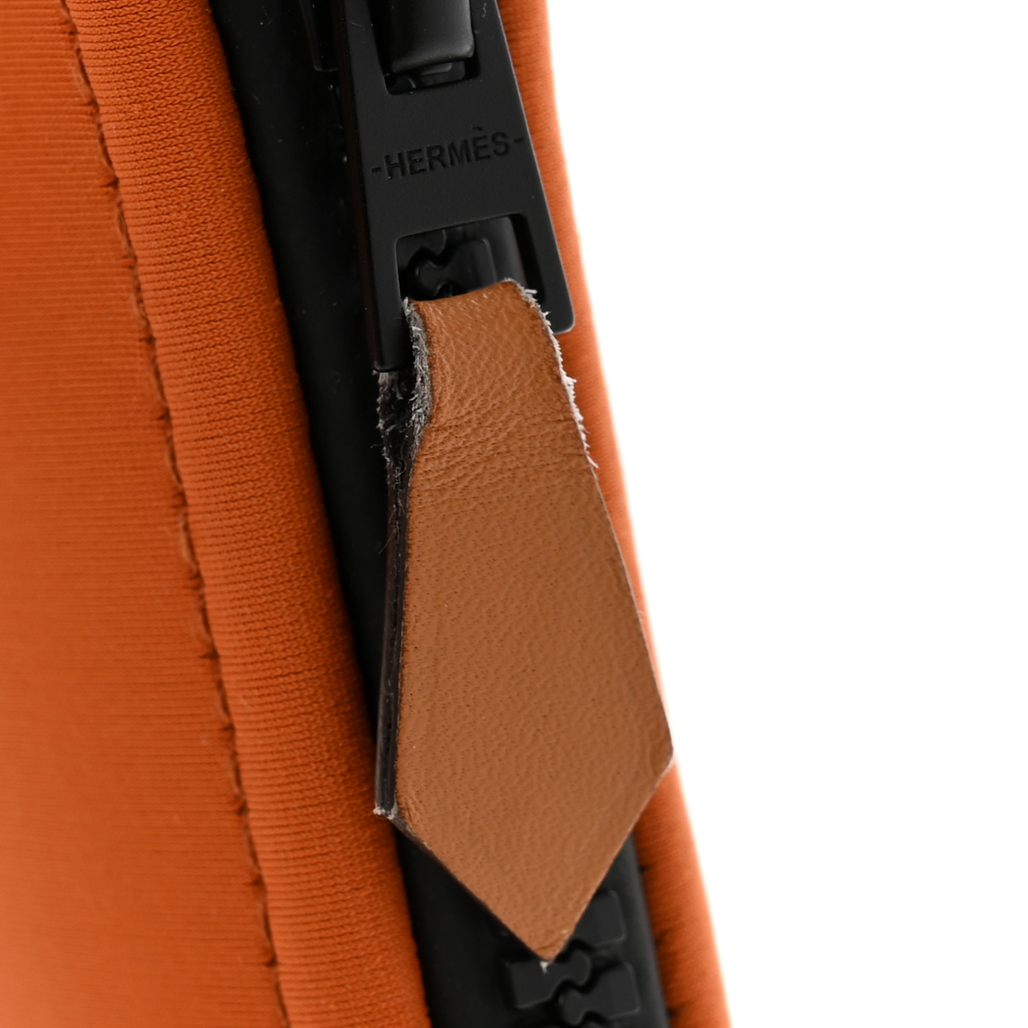 HERMES ネオバン ウェーブ HERMES Neoprene Medium Neobain Waves Case Tan 1663545