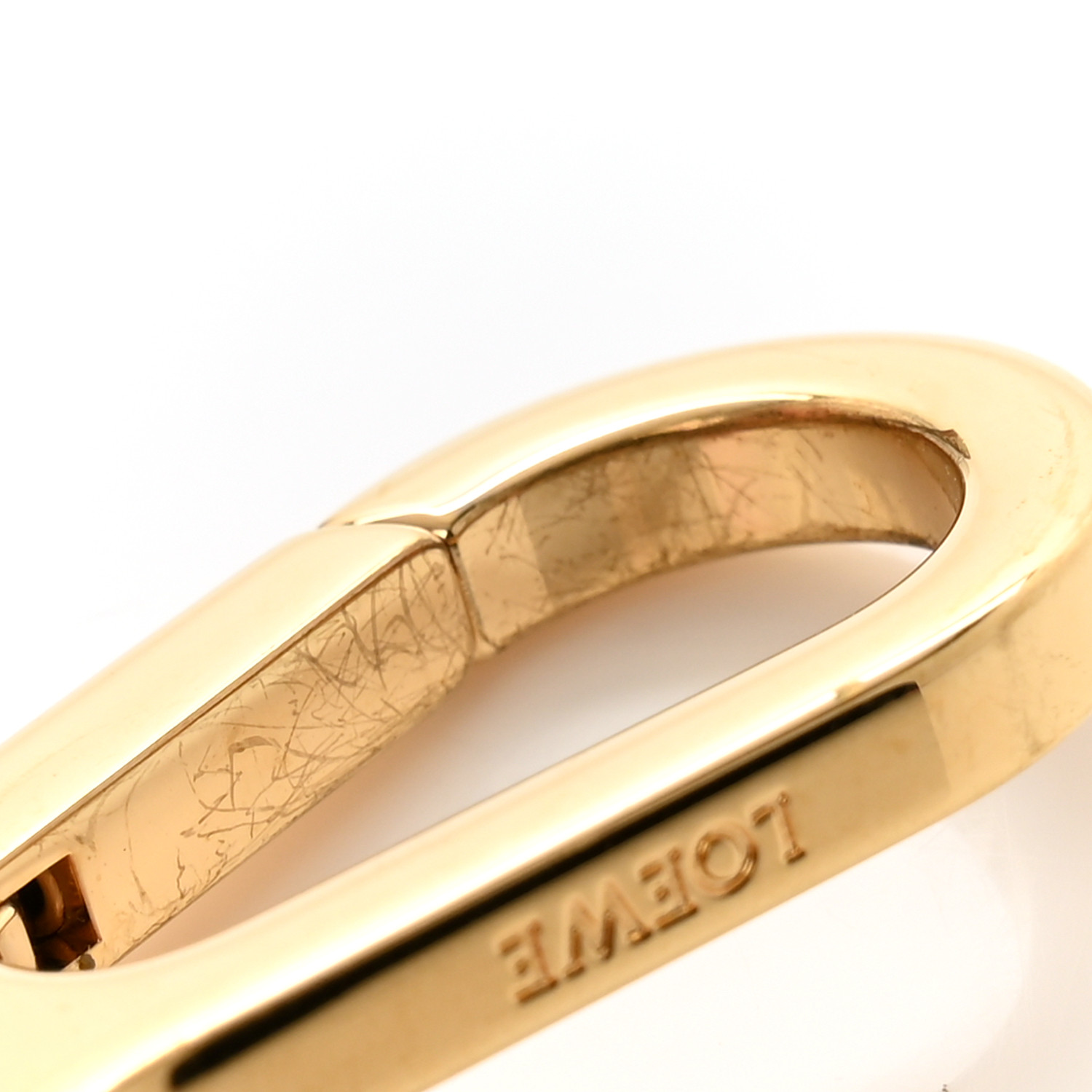 【国内発送】Anagram strap in jacquard and calfskin Anagram strap in jacquard and calfskin Black - LOEWE