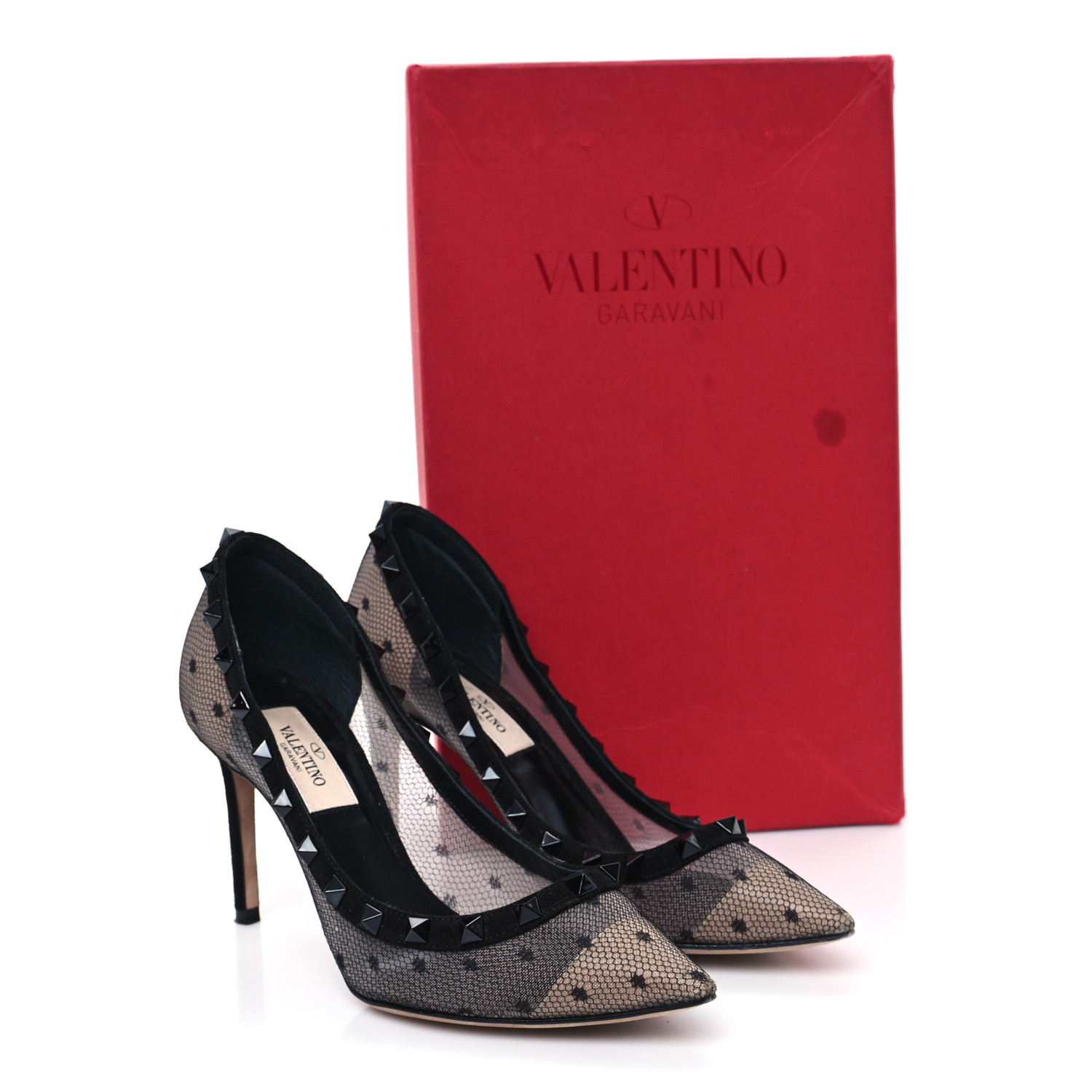 VALENTINO｜ (5W0P0Z81 VSH 0NO / 5W2P0Z81 VSH 0NO) Valentino Garavani Rockstud Flat Leather Sandals | Black