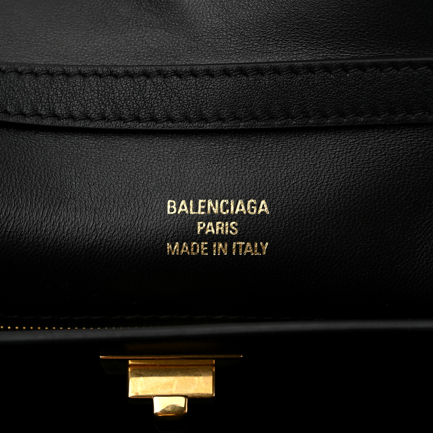 【関税&送料込】Balenciaga Balenciaga Smooth Black Calfskin Balenciaga Smooth Black Calfskin Medium Rodeo Bag from