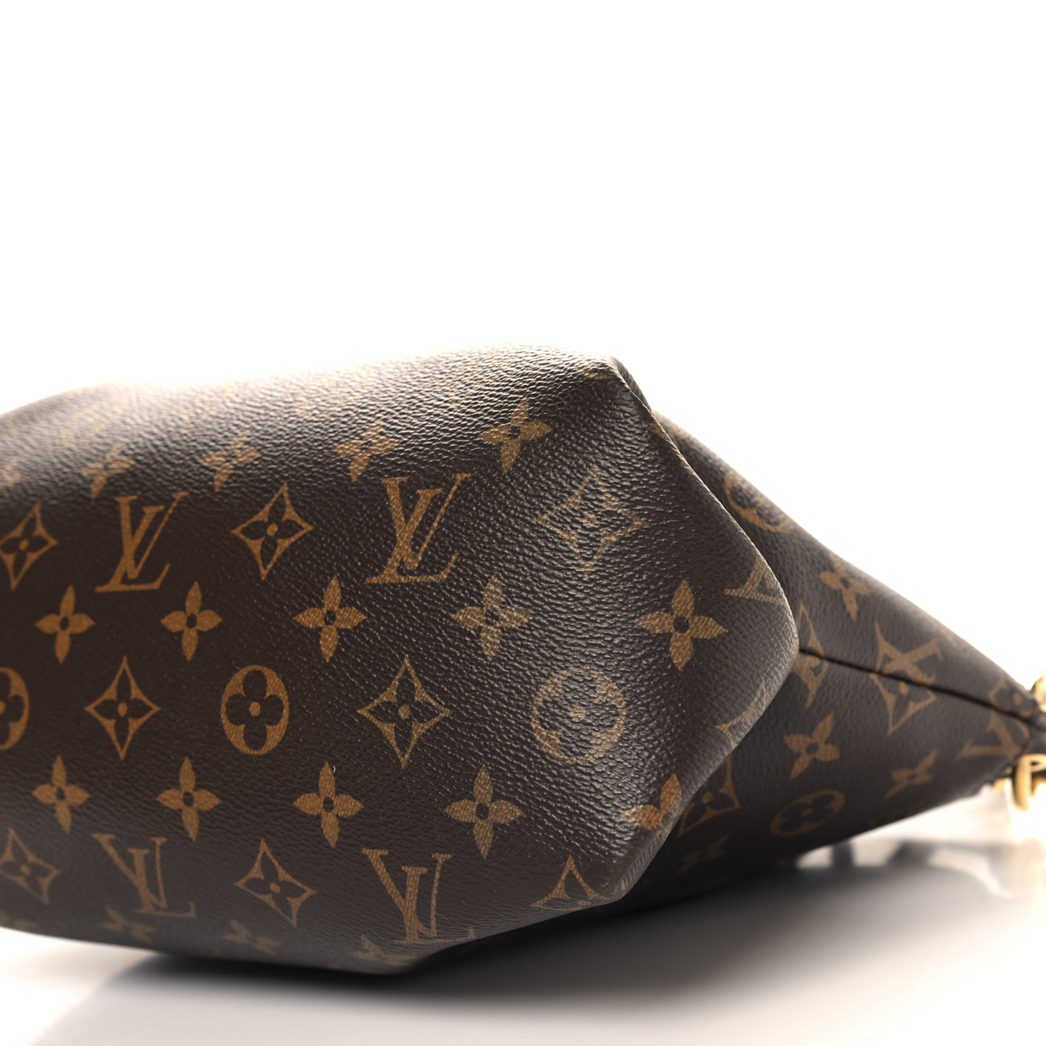 LOUIS VUITTON Monogram Flower Zipped Tote PM Black 1657404