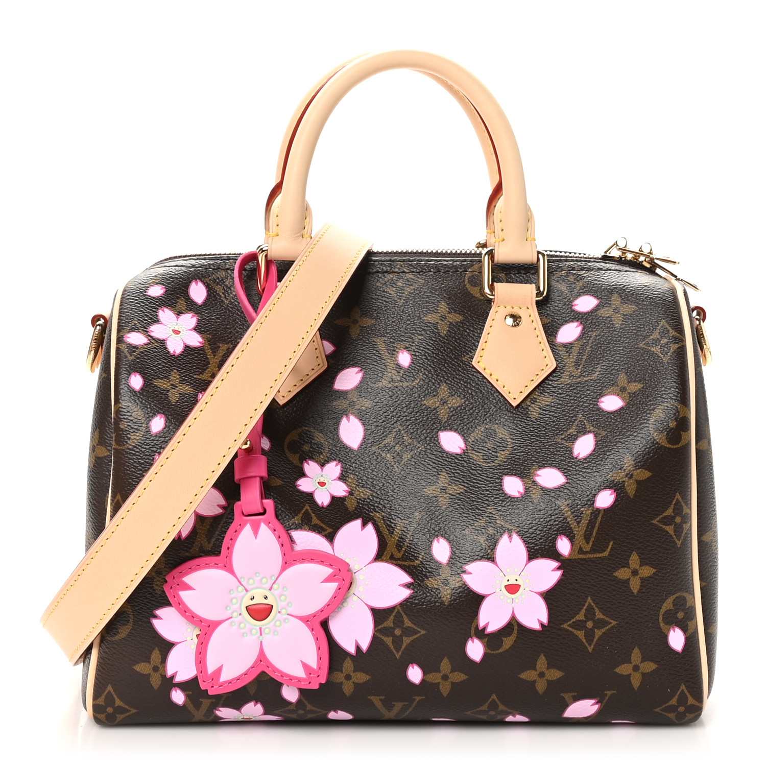 【祝開店！大放出セール開催中】 TM X LV VUITTON LOUIS Monogram Speedy Blossom Cherry 小物