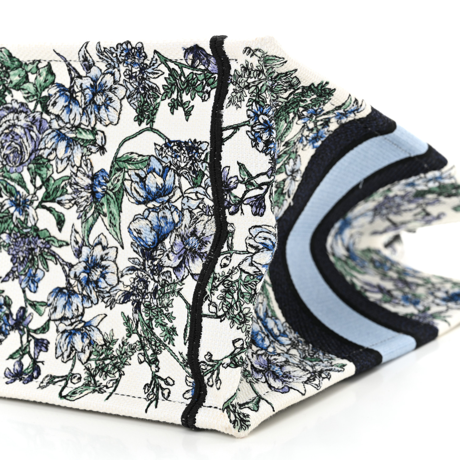 クリスチャンディオール Christian Dior CHRISTIAN DIOR Canvas Mizza Embroidered Medium Leopard Book
