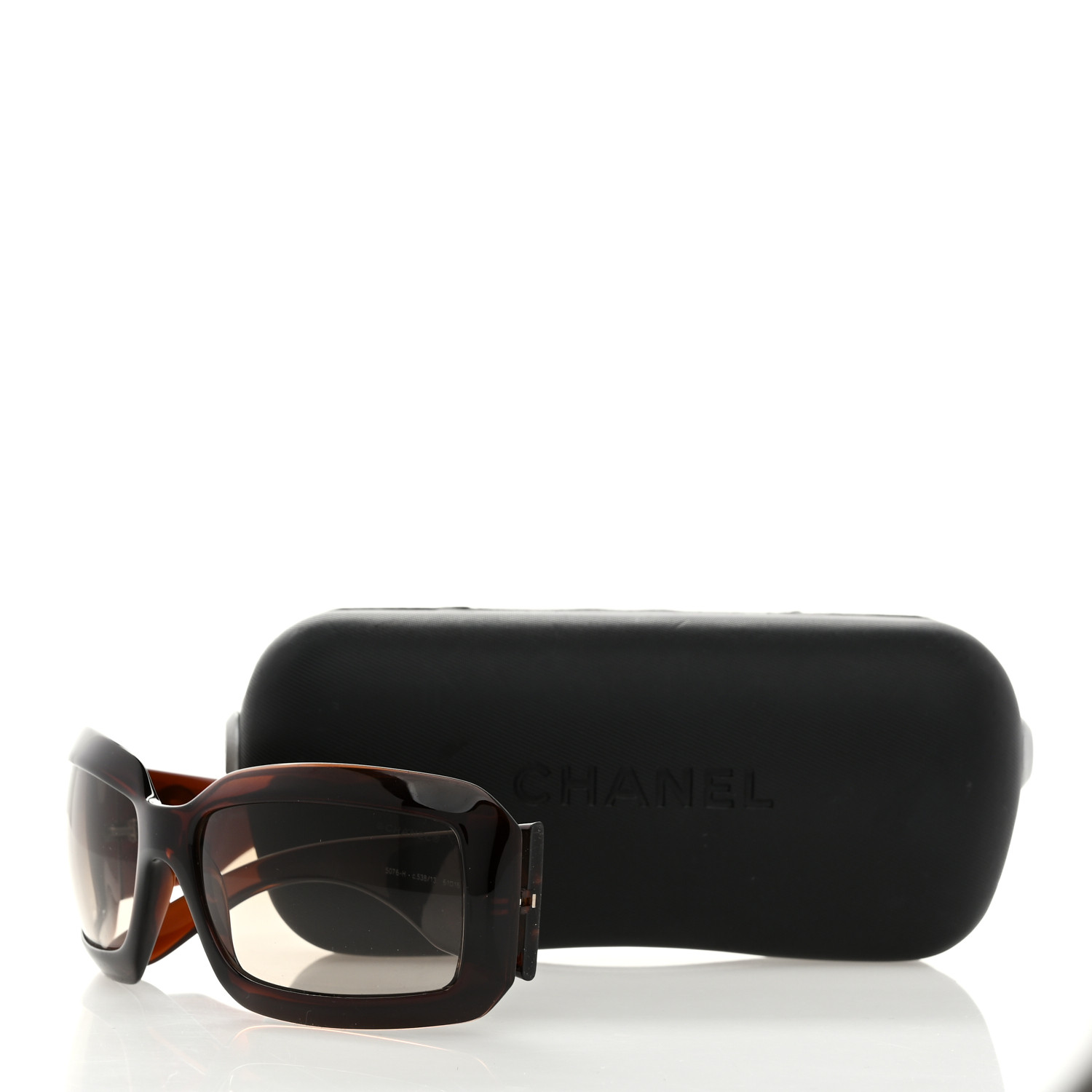 【希少】CHANEL sunglasses 芸能人着用 5076-H 美品 ココ CHANEL Mother of Pearl CC Sunglasses 5076-H Brown 232018