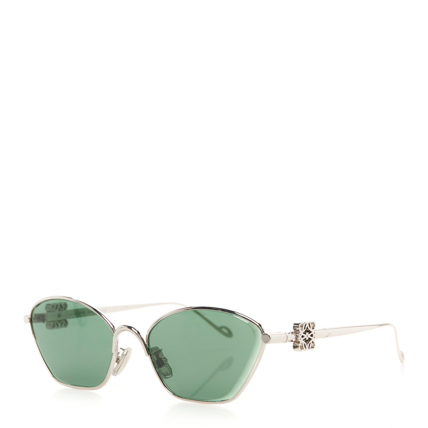 【送料&関税込】Loewe Lw40115u 32v Silver Sunglasses Loewe Anagram LW40115U 32V Sunglasses - US