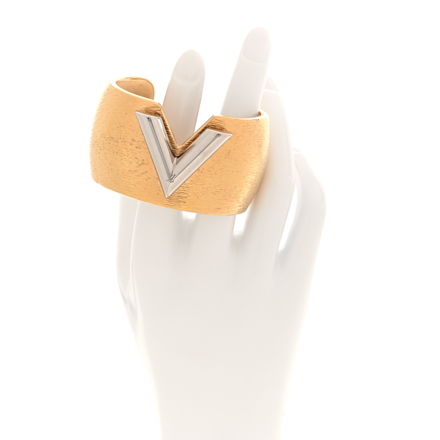 LOUIS VUITTON Essential V Colorama Cuff S Gold 1662659