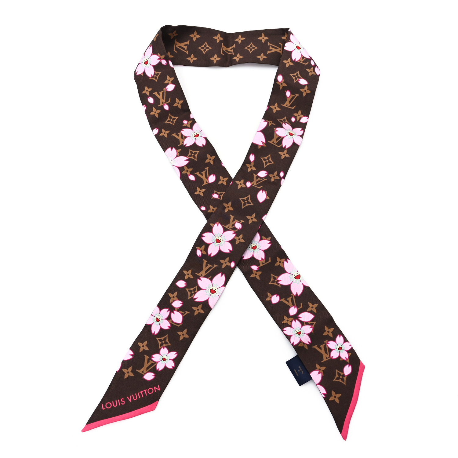LOUIS VUITTON LV X TM Silk Monogram Cherry Blossom BB