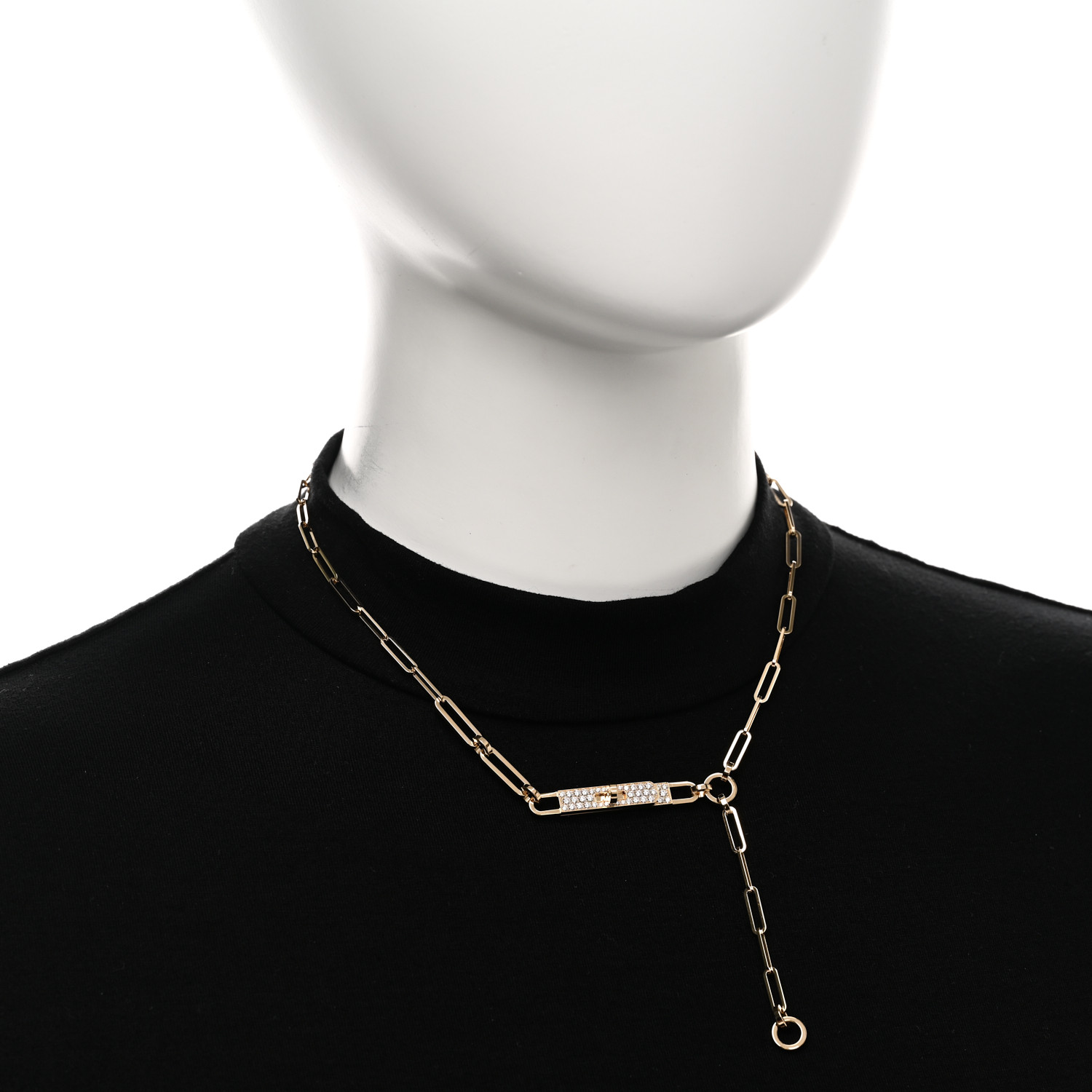 Hermes ペンダント Kelly Chaine lariat necklace, small mode Kelly Chaine lariat necklace, small model | Hermès USA