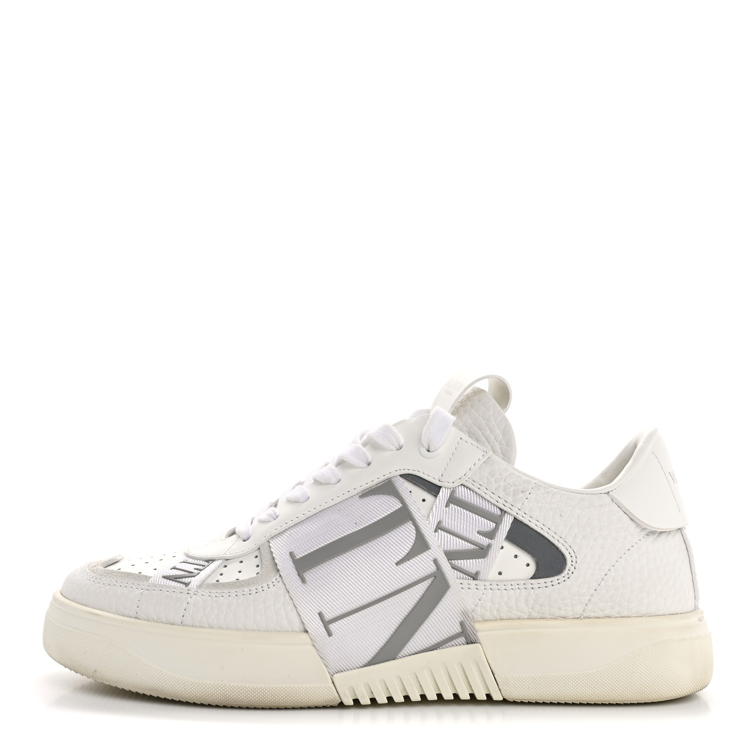 VALENTINO GARAVANI Calfskin Womens VL7N Sneakers 39.5 White