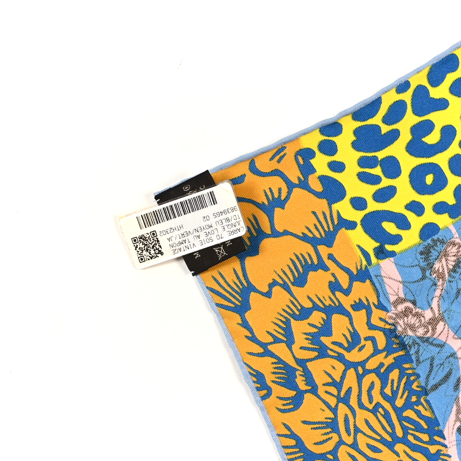 愛のパレード＊HERMES カレ 70 Jungle Love au Tampon イエロー 愛のパレード＊HERMES カレ 70 Jungle Love au Tampon イエロー