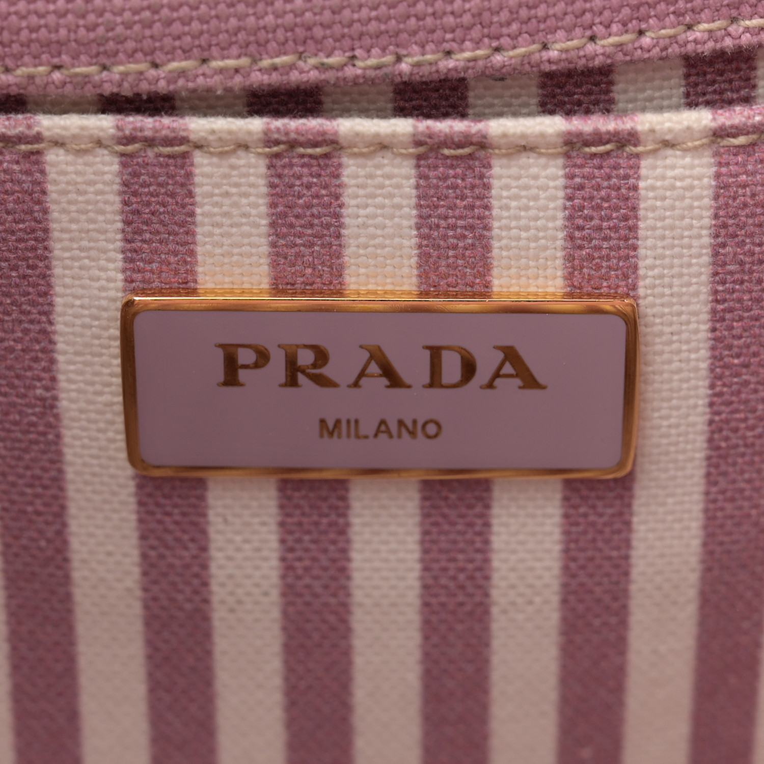 PRADA Canapa Small Logo Tote Alabastro White 1650710