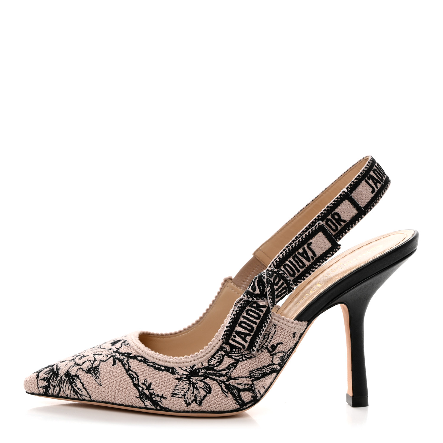 【煌びやかな足元★】Dior ミュール CHRISTIAN DIOR Canvas Embroidered Jardin Botanique J'Adoir