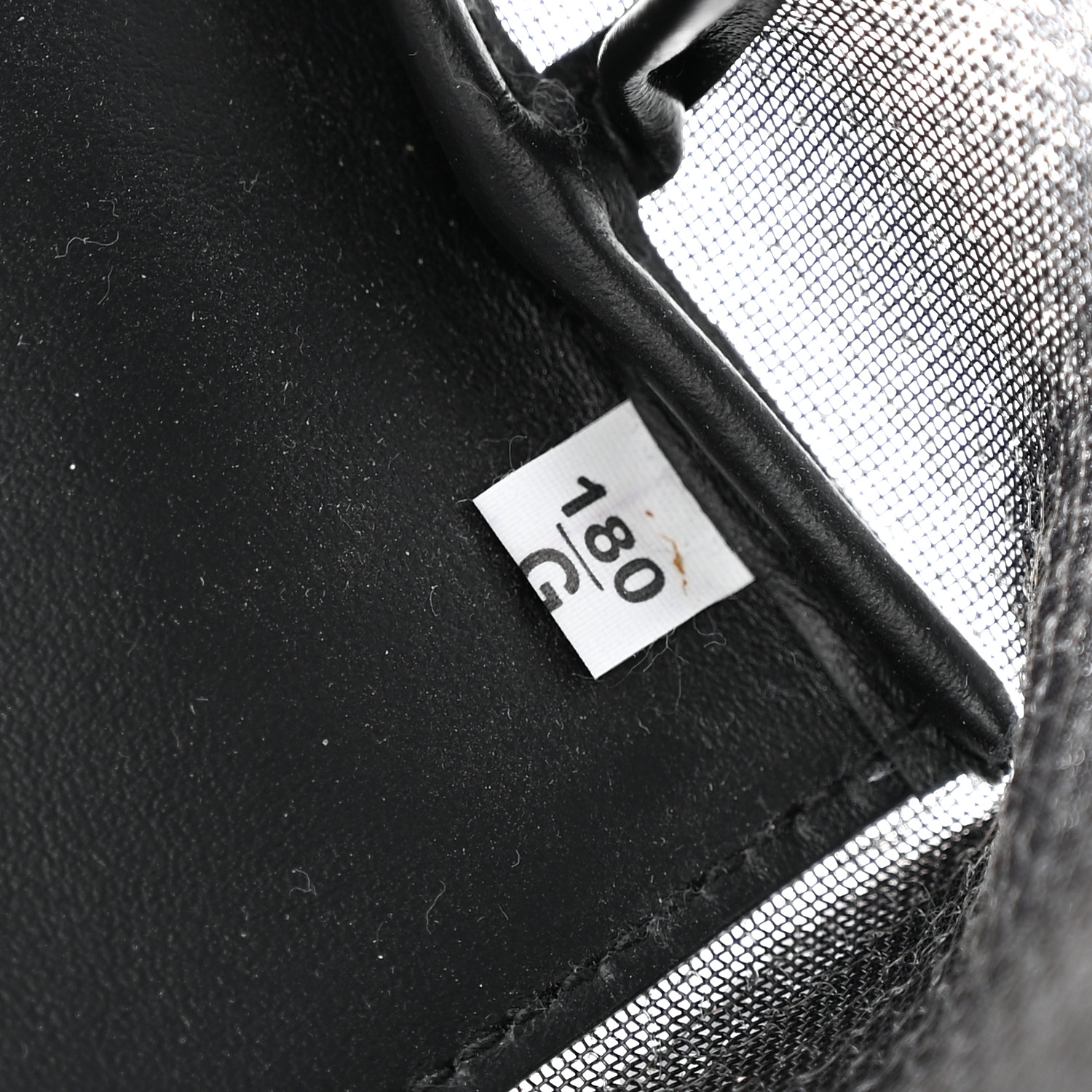 PRADA Sequin Mesh Small Tote Bag Black 1432062 | FASHIONPHILE