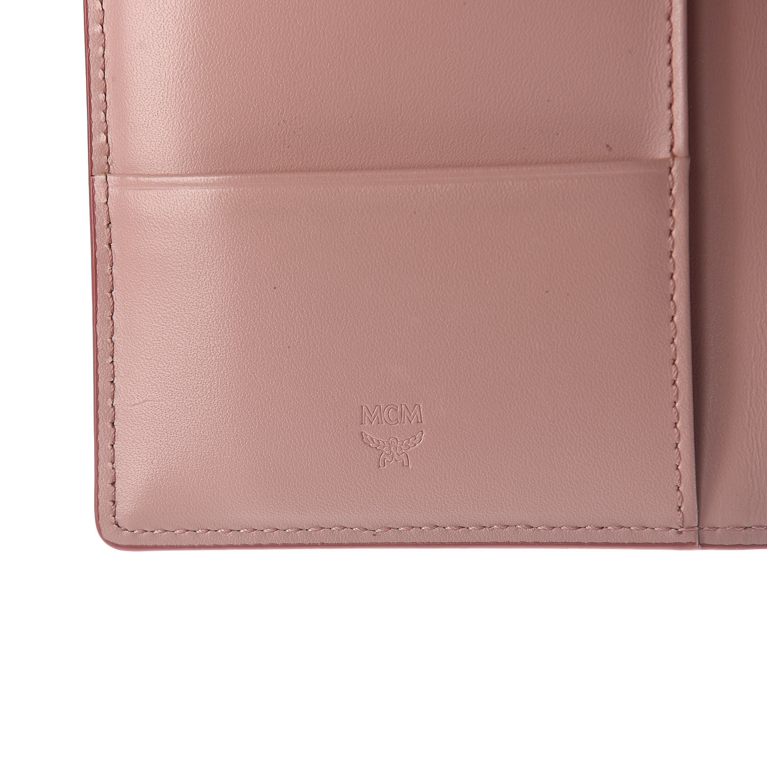 MCM パスポートケース ピンク ウサギデザイン MCM Visetos Rabbit Passport Holder Soft Pink 500297