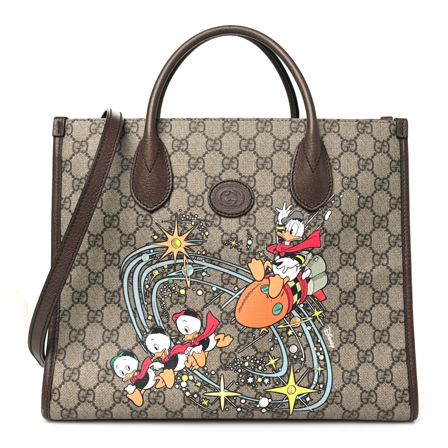 GUCCI X DISNEY GG Supreme Monogram Donald Duck Retro