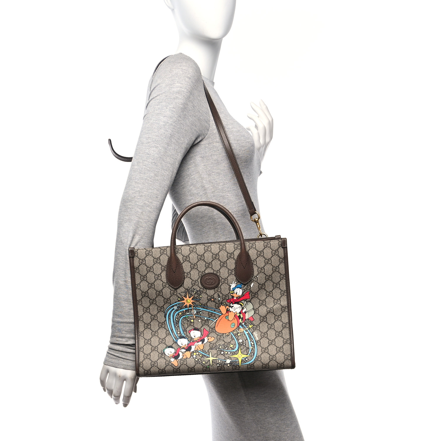GUCCI X DISNEY GG Supreme Monogram Donald Duck Retro
