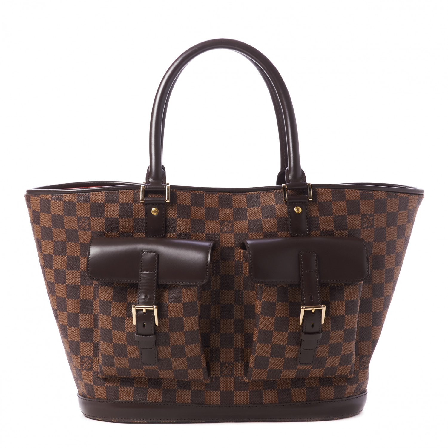【希少】 LOUIS VUITTON Damier Ebene Manosque GM Vintage Louis Vuitton Damier Ebene Manosque GM Pochette – Vintage by