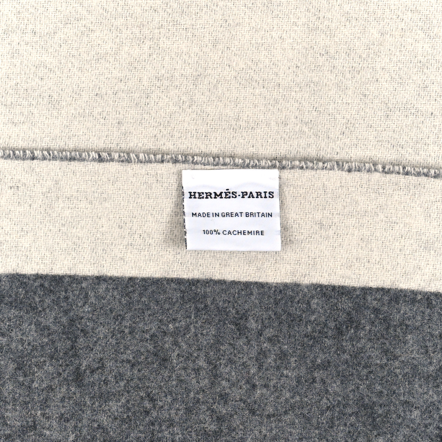 HERMES Cashmere Casaque Love Story Muffler 1479834