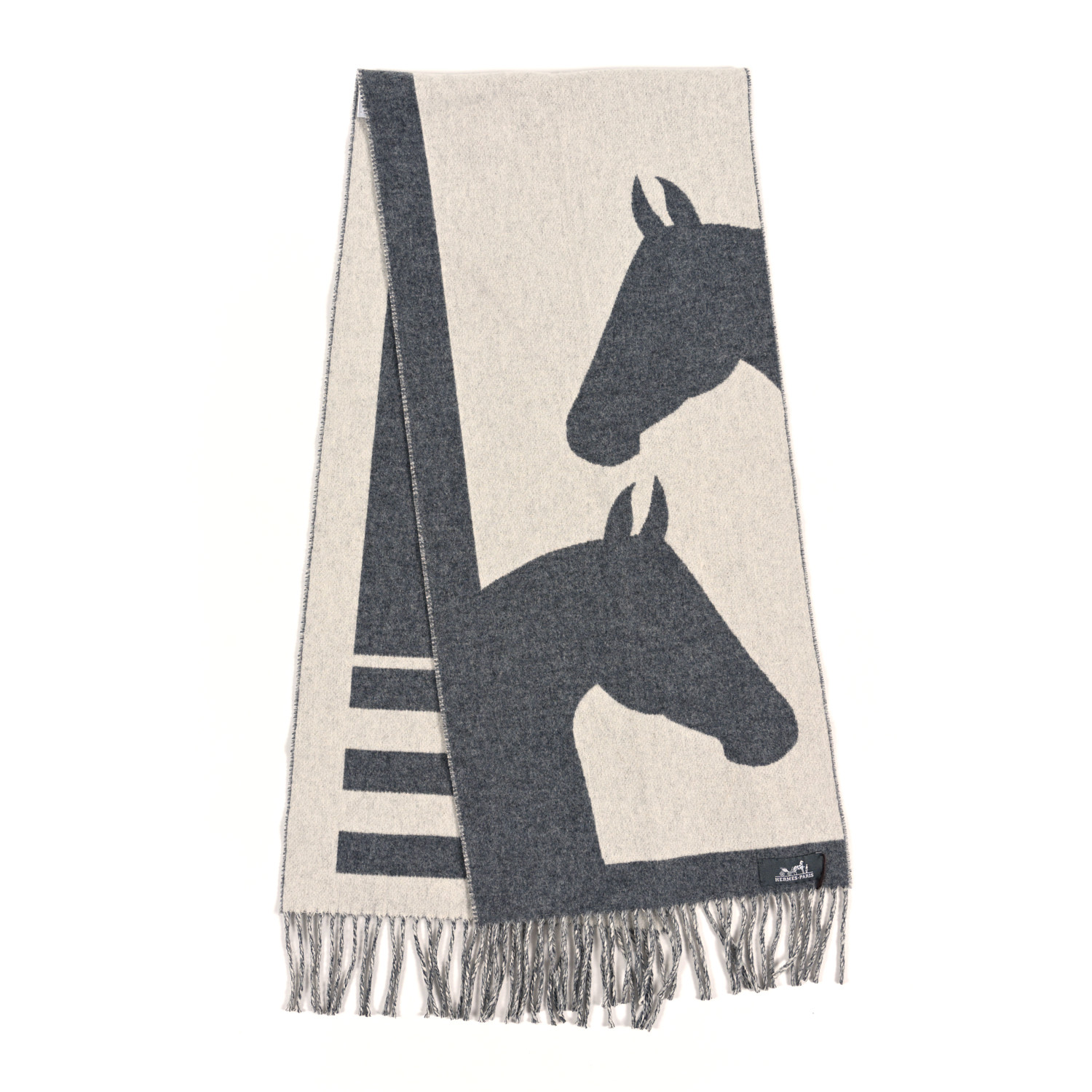 （HERMES）Casaque Love Story muffler HERMES Cashmere Casaque Love Story Muffler 1479834