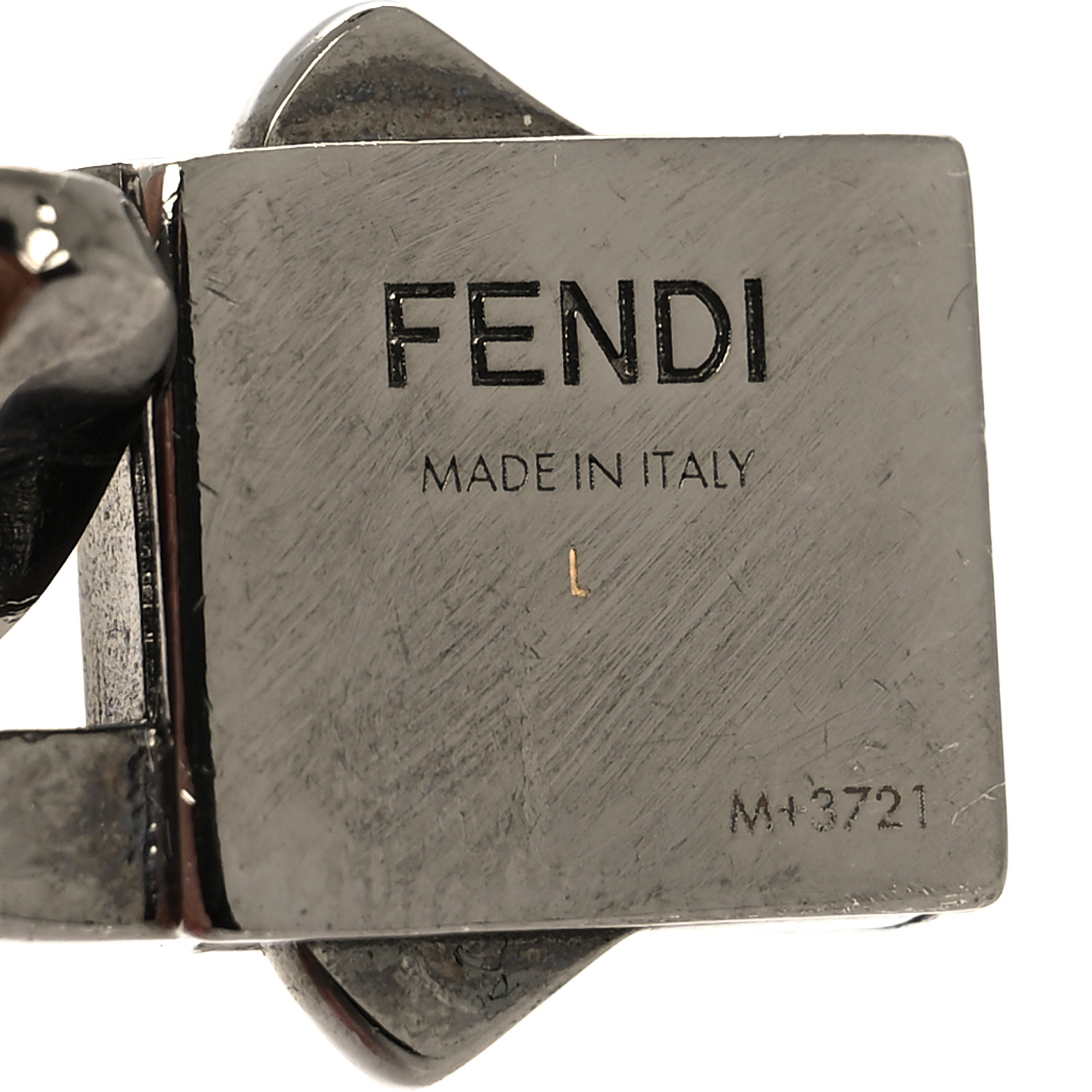 FENDI Logo Rhinestone barretta ロゴ　バレッタ FENDI - 【正規品】FENDI バレッタ べっ甲柄 美品 フェンディ