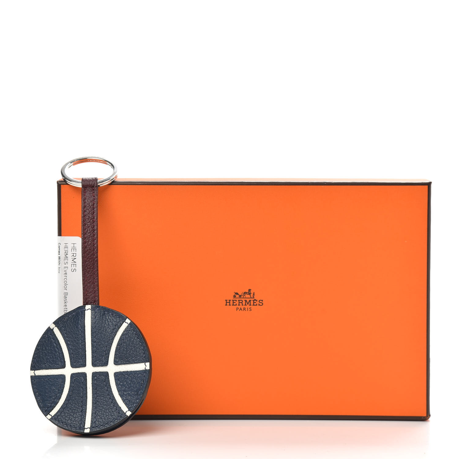 HERMES キーホルダー KEY RING BASKETBALL H074847 CK エルメス Hermes キーホルダー KEY RING BASKETBALL C刻印